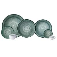 Aparelho De Jantar 42 Peças Esfera Verde Schmidt - 1