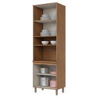 Armário Paneleiro Torre Quente 1 Forno Requinte Nature Nature Areia Henn - 4