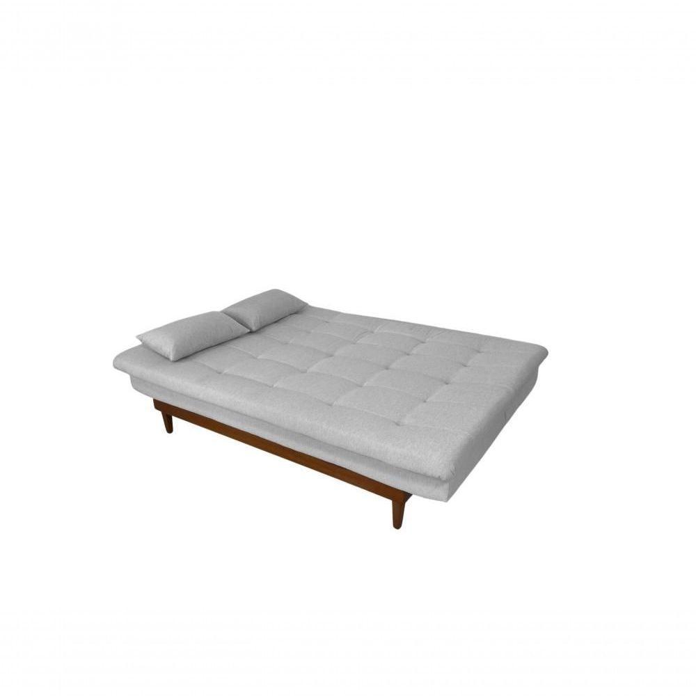 Sofá Cama Dubai Linho Espuma D33 Gelo 185 - 2