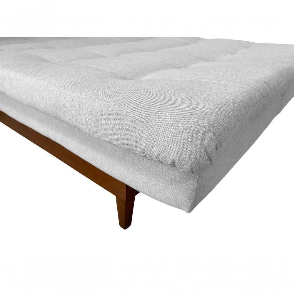 Sofá Cama Dubai Linho Espuma D33 Gelo 185 - 6