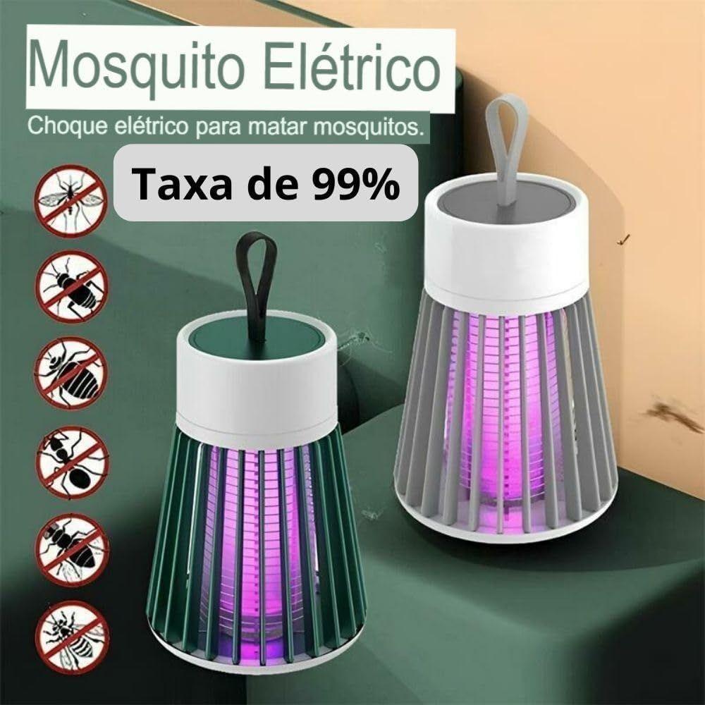 Luminaria Led Repelente Mata Mosquito Eletrico Luz Ultravioleta - 6