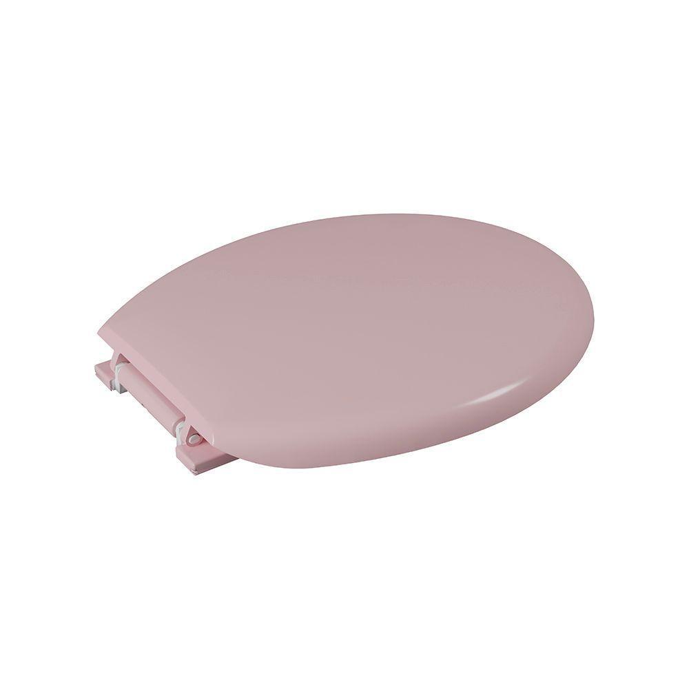 Assento Sanitário Plástico Astra Tpk-as Almofadado Rosa - 1