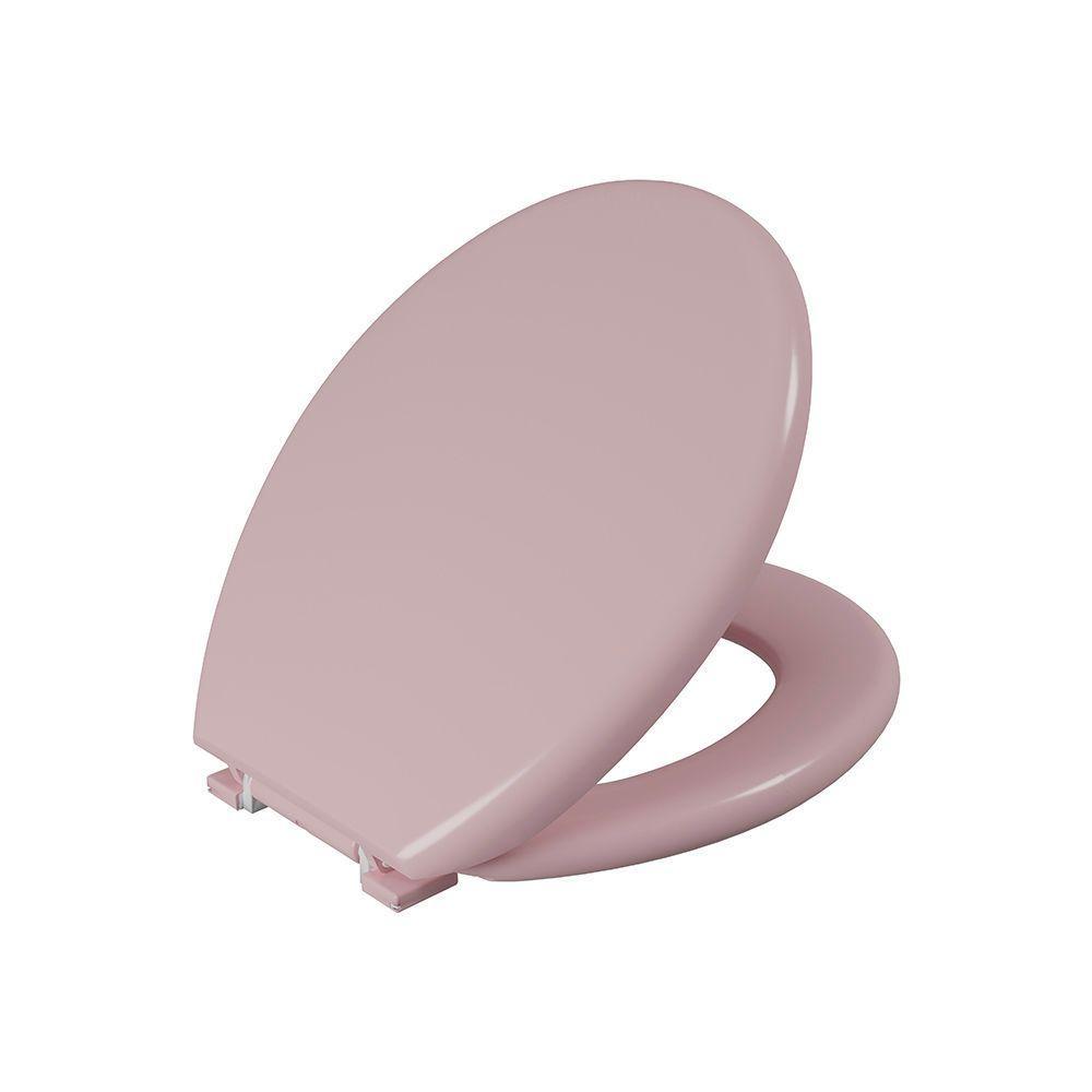 Assento Sanitário Plástico Astra Tpk-as Almofadado Rosa - 5