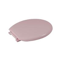 Assento Sanitário Plástico Astra Tpk-as Almofadado Rosa - 1