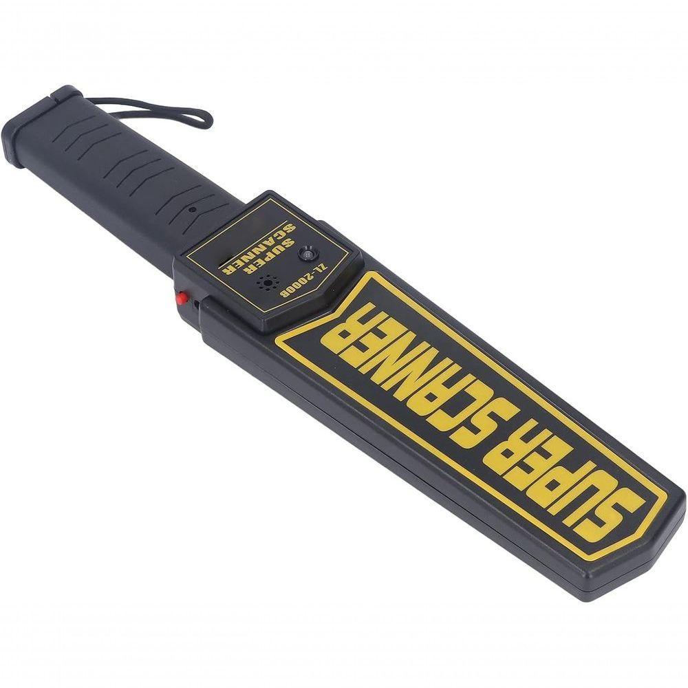Detector Sensor De Metais Portatil Scanner Profisisonal Preto - 1