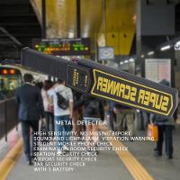 Detector Sensor De Metais Portatil Scanner Profisisonal Preto - 6