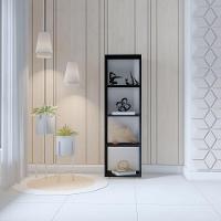 Estante Com 04 Nichos Calum preto - 4