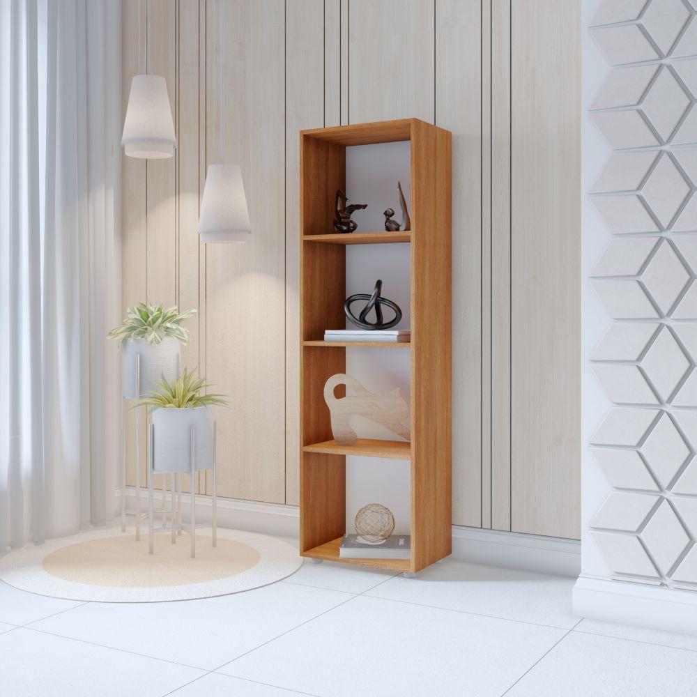 Estante Com 04 Nichos Calum freijó - 1