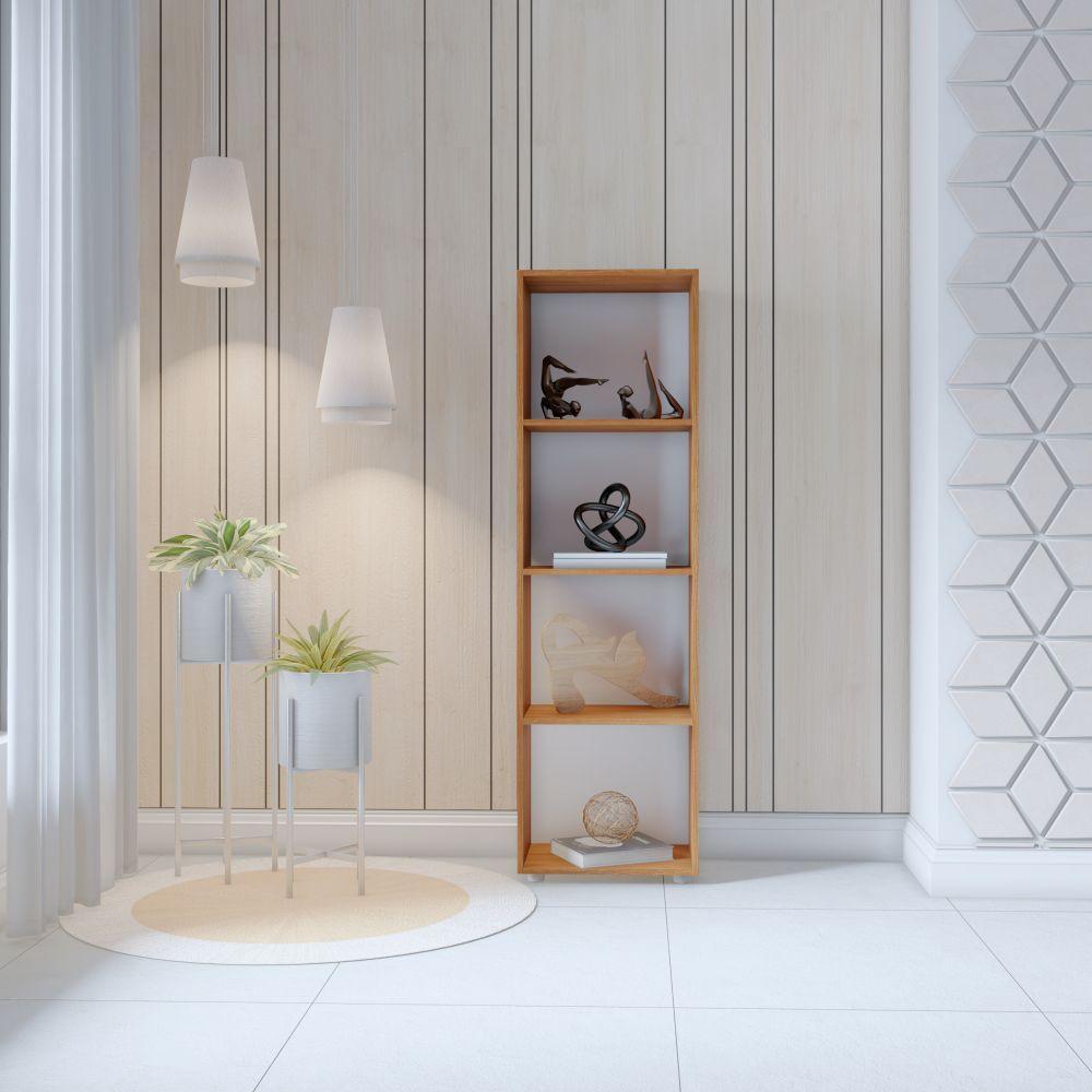 Estante Com 04 Nichos Calum freijó - 4