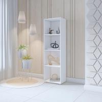 Estante Com 04 Nichos Calum branco - 1