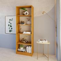 Estante Livreiro Multiuso Eliana Com 5 Nichos freijó - 1