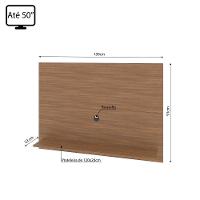 Painel Columbia 01 Prateleira P e Tv Ate 50 Pol. freijó - 3