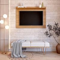 Painel Columbia 01 Prateleira P e Tv Ate 50 Pol. freijó - 5