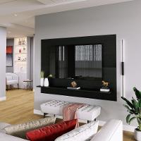 Painel Columbia 01 Prateleira P e Tv Ate 50 Pol. preto - 7