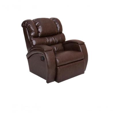 Poltrona Reclinável Imperial Zero Wall Balanço E Giro Com Massageador Couríssimo Marrom Império
