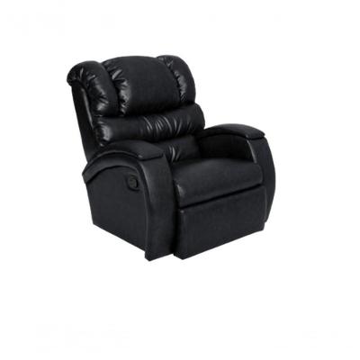 Poltrona Reclinável Imperial Zero Wall Com Massageador Couríssimo Preto Império Estofados