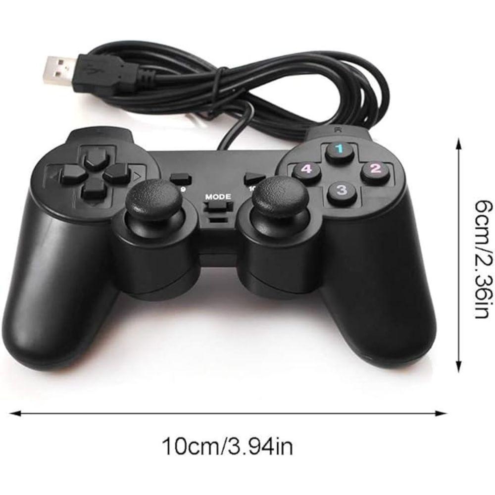 Kit 2 Controles Joystick Usb Para Computador Notebook Ps2 - 2