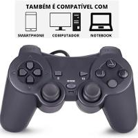 Kit 2 Controles Joystick Usb Para Computador Notebook Ps2 - 7