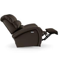 Poltrona Do Papai Reclinável Napoli Elétrica Botão Led Massagem Pu Fh1 Marrom - 2