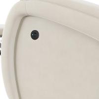 Poltrona Do Papai Reclinável Napoli Controle Power Elétrico Usb Veludo Fh1 Bege