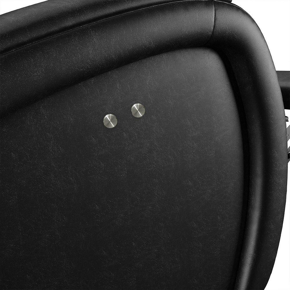 Poltrona Do Papai Reclinável Napoli Power Touch Pu Preto Brilho Fh1 - 4