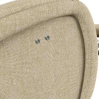 Poltrona Do Papai Reclinável Napoli Power Touch Linho Bege Fh1