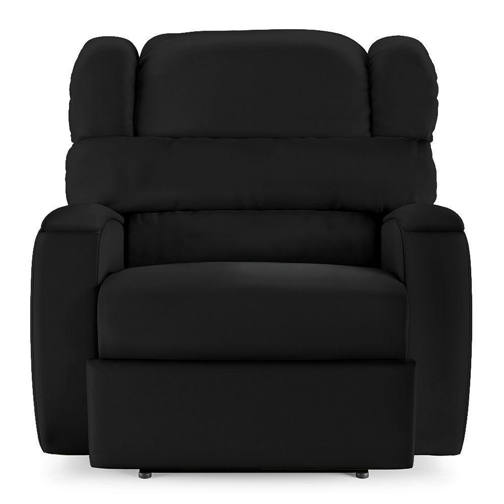 Poltrona Do Papai Reclinável Napoli Power Touch Usb Pu Preto Fh1 - 3
