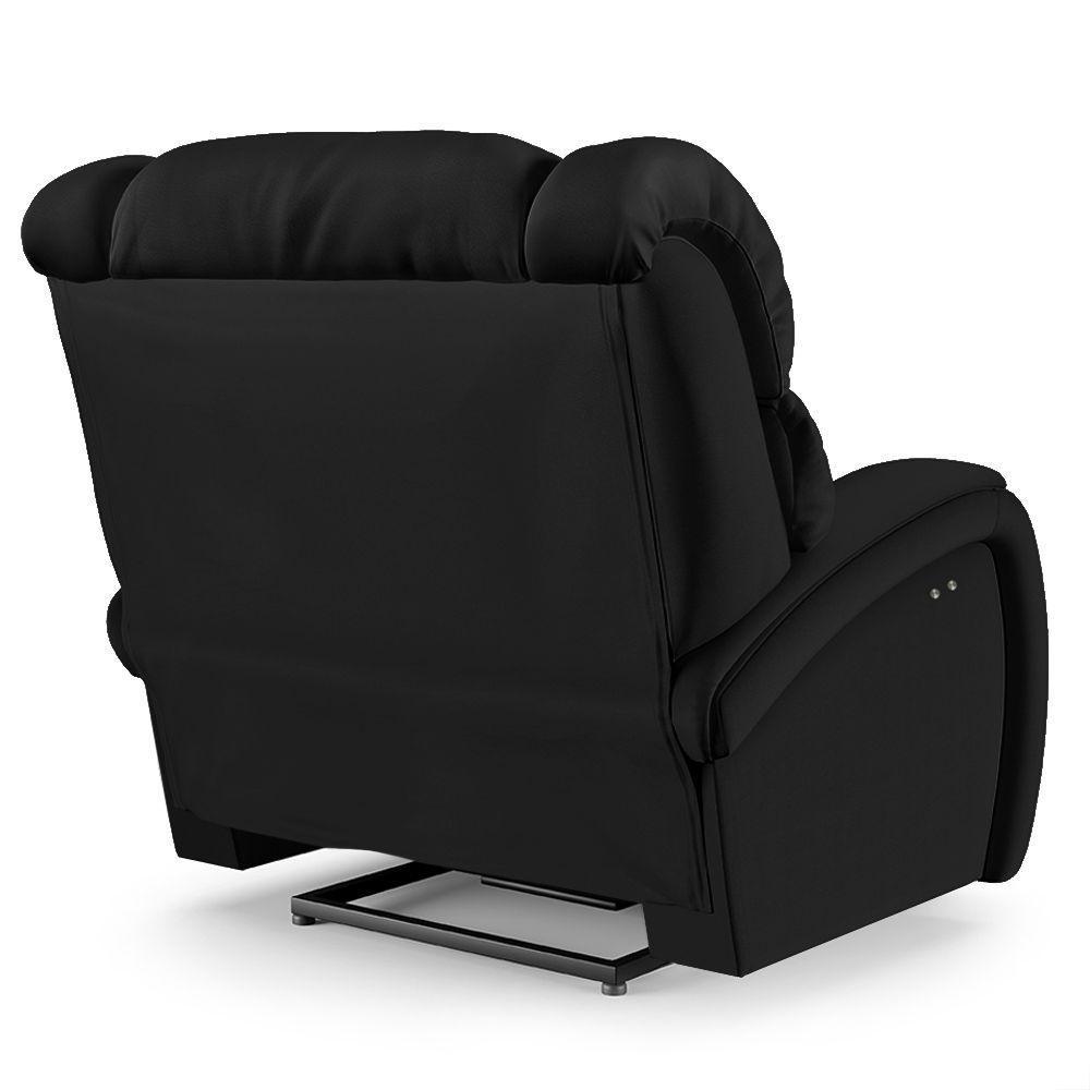 Poltrona Do Papai Reclinável Napoli Power Touch Usb Pu Preto Fh1 - 5