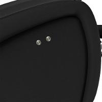 Poltrona Do Papai Reclinável Napoli Power Touch Usb Pu Preto Fh1 - 9