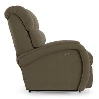 Poltrona Do Papai Reclinável Napoli Power Touch Massagem Veludo Capuccino Fh1