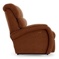 Poltrona Do Papai Reclinável Napoli Power Touch Massagem Veludo Terracota Fh1 - 2