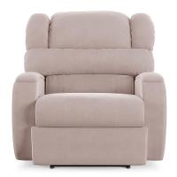 Poltrona Do Papai Reclinável Napoli Power Elétrica Massagem Veludo Fh1 Rose - 10