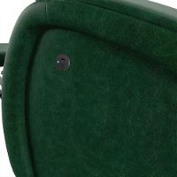 Poltrona Do Papai Reclinável Napoli Power Touch Usb Pu Fh1 Verde Musgo - 9