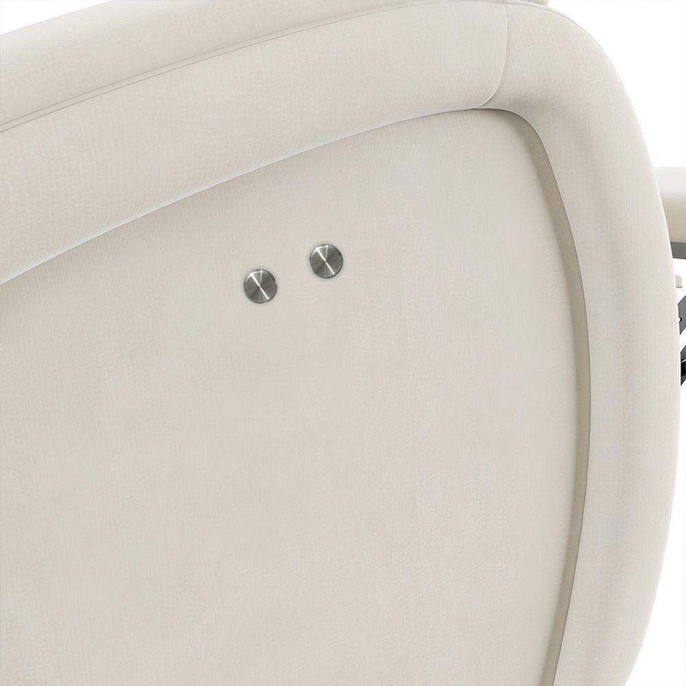 Poltrona Do Papai Reclinável Napoli Power Touch Usb Veludo Fh1 Verde - 3