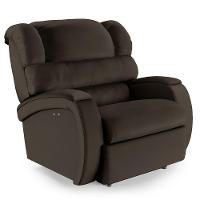 Poltrona Do Papai Reclinável Napoli Power Touch Massagem Pu Fh1 Marrom - 1