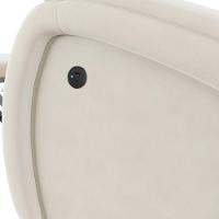 Poltrona Do Papai Reclinável Napoli Power Touch Usb Veludo Fh1 Marrom - 6