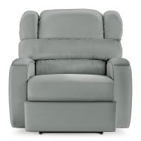 Poltrona Do Papai Reclinável Napoli Power Touch Massagem Pu Fh1 Cinza - 3