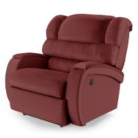 Poltrona Do Papai Reclinável Napoli Power Touch Usb Pu Vermelho Fh1 - 1