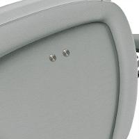 Poltrona Do Papai Reclinável Napoli Power Touch Usb Pu Fh1 Cinza