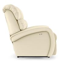 Poltrona Do Papai Reclinável Napoli Power Touch Massagem Pu Fh1 Bege - 8