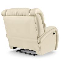 Poltrona Do Papai Reclinável Napoli Controle Power Elétrico Usb Pu Bege Fh1 - 7