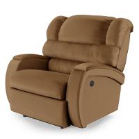 Poltrona Do Papai Reclinável Napoli Controle Power Elétrico Usb Pu Caramelo Fh1 - 1