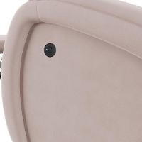 Poltrona Do Papai Reclinável Napoli Controle Power Elétrico Usb Veludo Fh1 Rose - 7