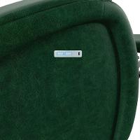 Poltrona Do Papai Reclinável Napoli Elétrica Botão Led Pu Fh1 Verde - 2