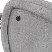 Poltrona Do Papai Reclinável Napoli Controle Power Elétrico Usb Linho Cinza Fh1