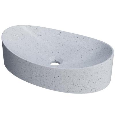 Cuba De Apoio Canoa Para Banheiro Lavabo Branco Granit Lyam