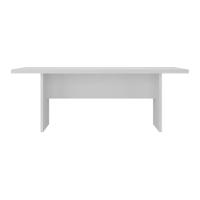 Mesa De Escritório 200cm Para Reunião Com Tampo 30mm Multimóveis CR25281 Branco - 2