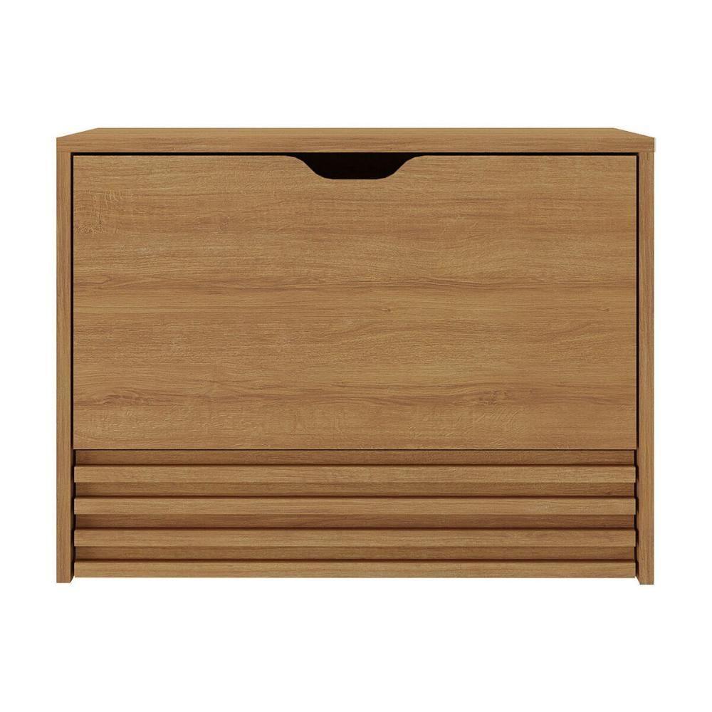 Balcão Suspenso Para Forno/micro-ondas 1 Porta E 1 Gaveta Multimóveis CR20345 Amêndoa - 2