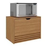 Balcão Suspenso Para Forno/micro-ondas 1 Porta E 1 Gaveta Multimóveis CR20345 Amêndoa - 1