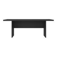 Mesa De Escritório 200cm Para Reunião Com Tampo 30mm Multimóveis CR25281 Preto - 2